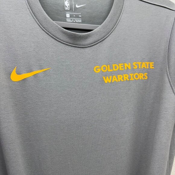Nike NBA Golden State Warriors DNA Gray Short Sleeve T Shirt Mens size Small - Picture 3 of 7